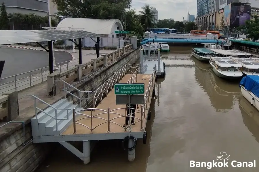 Hua Lamphong Railway Station Pier